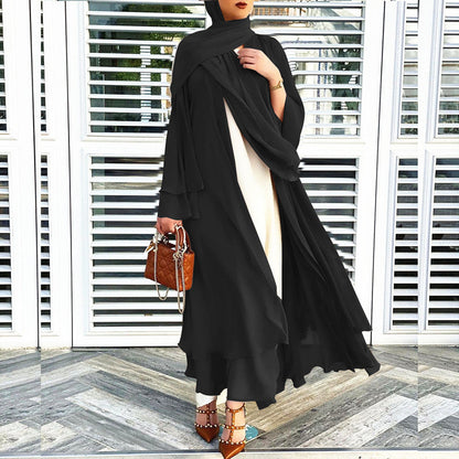 Janet – Weiche und elegante Abaya in Übergröße