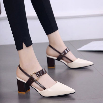Sue – Sommerliche, sanfte, dicke Absatzsandalen für Frauen