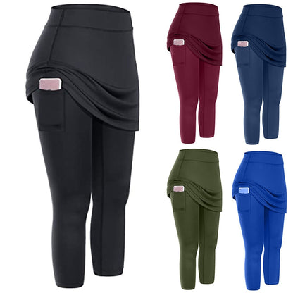 Amanda – Damen Tennisrock mit Leggings und Taschen