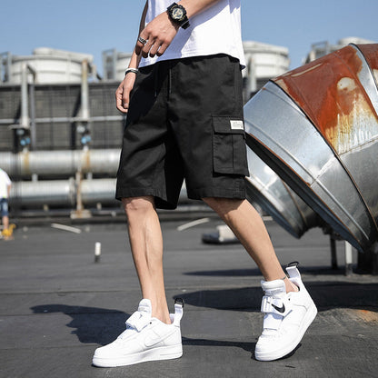 Austin – Fünf-Punkte-Overalls mit Zugband und mehreren Taschen