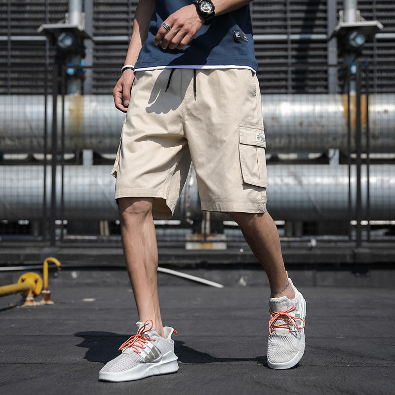 Austin – Fünf-Punkte-Overalls mit Zugband und mehreren Taschen