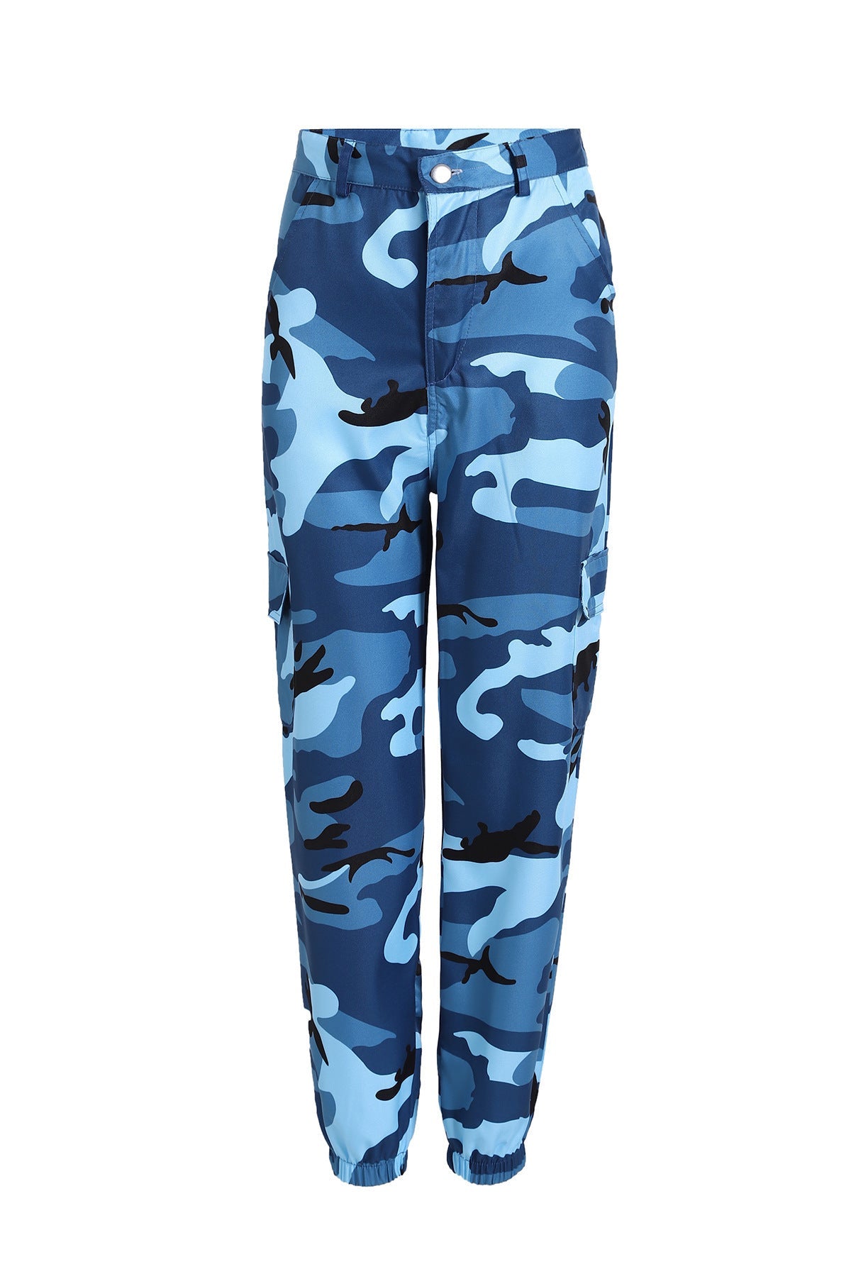 Jake – Camouflage Arbeitsdenim Harem-Hosen