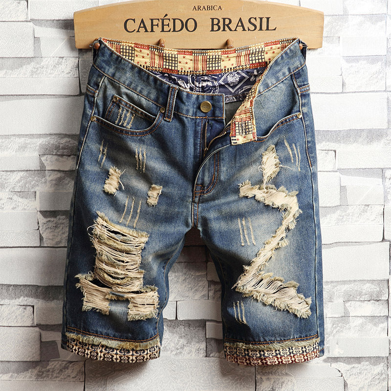 Philip – Trendige Jeans-Shorts für Herren