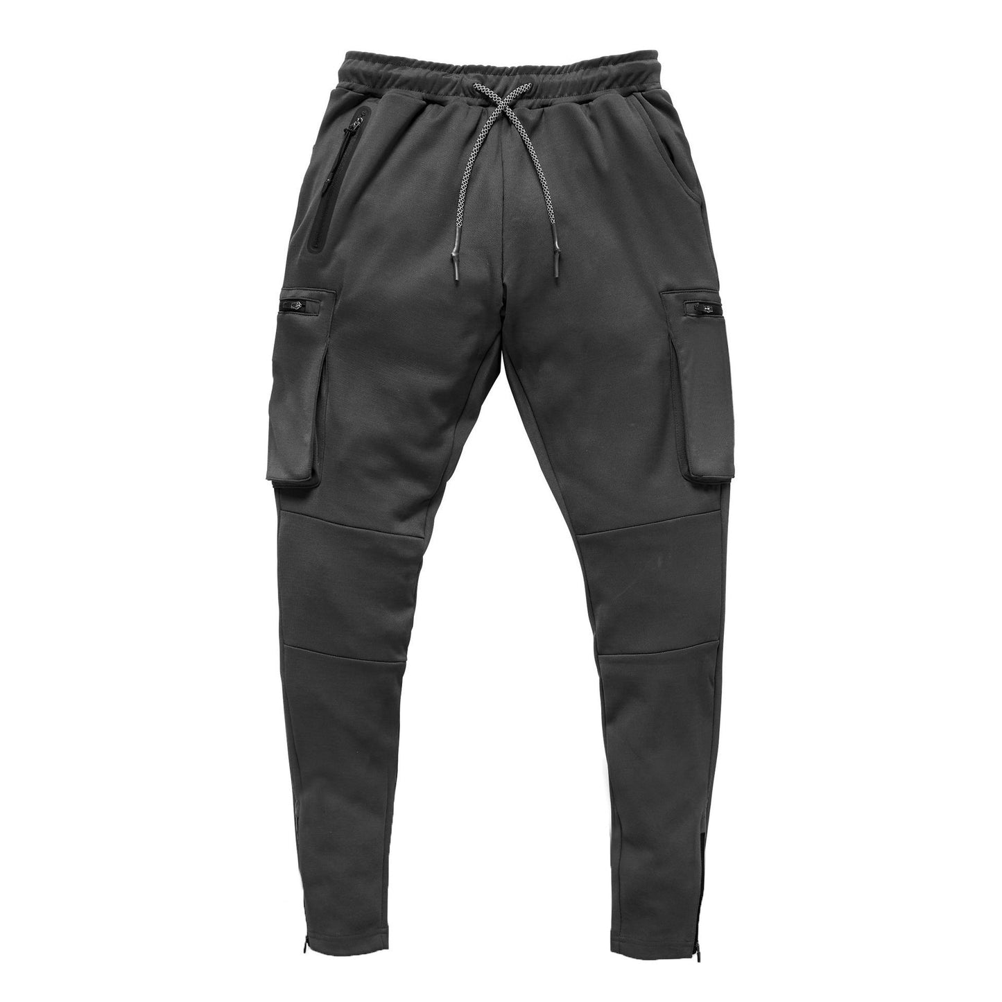 Herren Sportliche Cargo Jogginghose – Trainings- & Freizeit-Jogger mit Taschen, Streetwear Stil