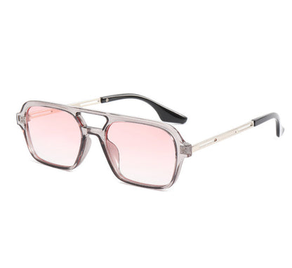Damen Oversize-Quadrat-Sonnenbrille – Modische Statement-Sonnenbrille für Alltag & Freizeit