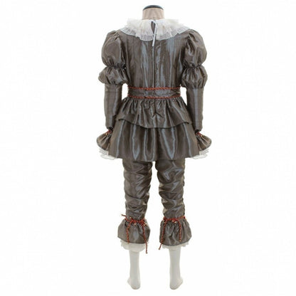 Halloween Pennywise Clown Costume for Adults – Creepy Party Outfit
