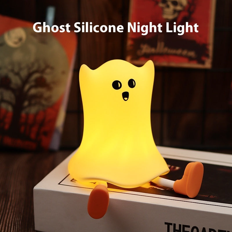 Halloween Night Light Ghost Children – Cute LED Decorative Lamp for Halloween Decoration & Children's Room