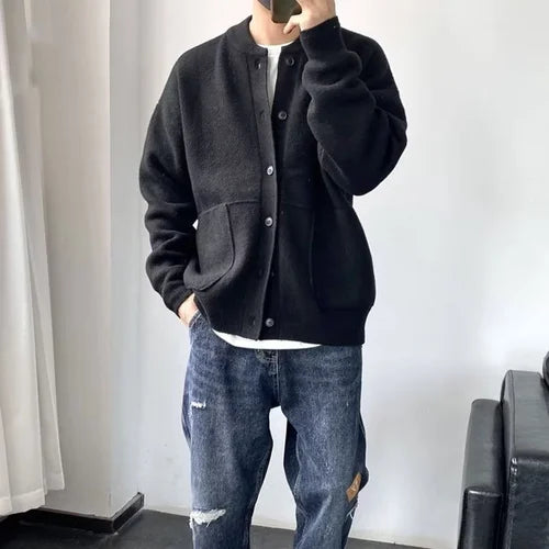 Men's Knit Cardigan Modern Casual – Comfortable Cardigan for Everyday and Leisure