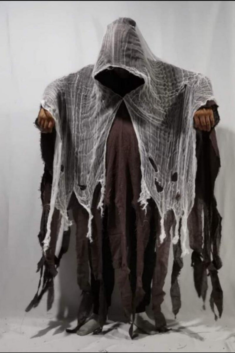 Halloween cloak with hood for adults – spooky costume for Halloween parties & decoration