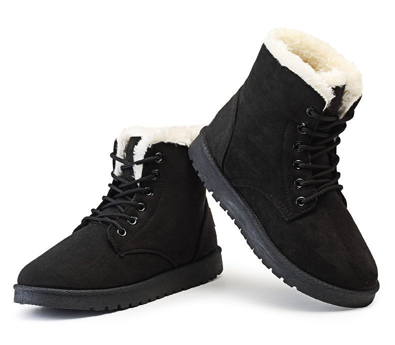 Mandy – Winterstiefel für Damen mit warmem Plüsch-Innensohle