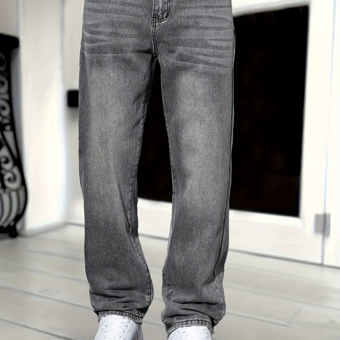 Herren Jeans Straight Fit – Zeitloser Urban Style für Alltag & Freizeit