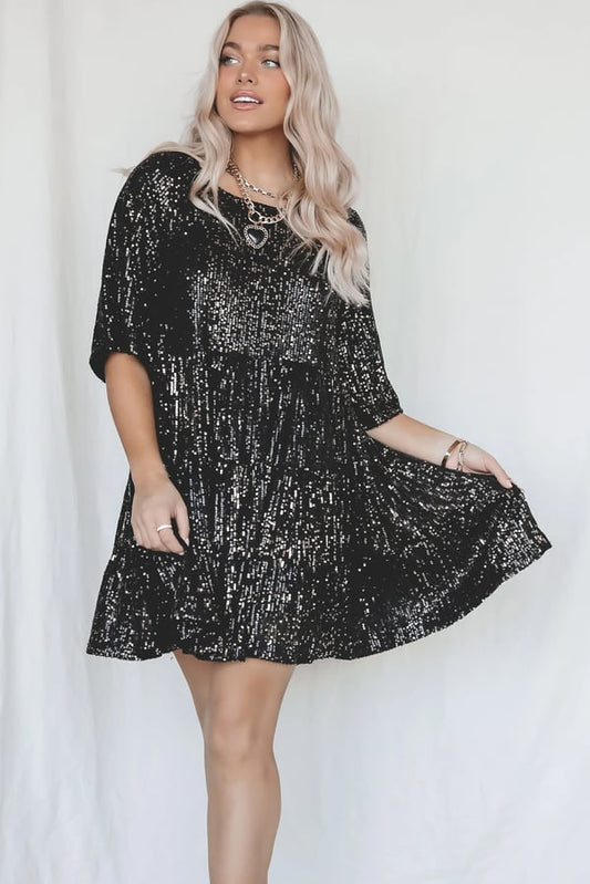 Danielle – Glitzerndes Damenkleid mit Pailletten