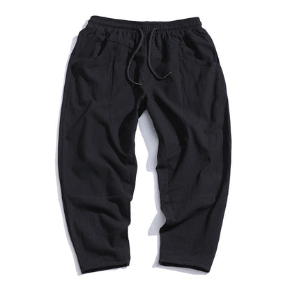 Herren Haremhose Casual Loose Fit – Lässige Freizeithose im modernen Streetwear-Stil