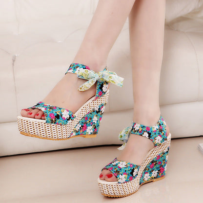 Zoe – Boho High Heel Sandalen
