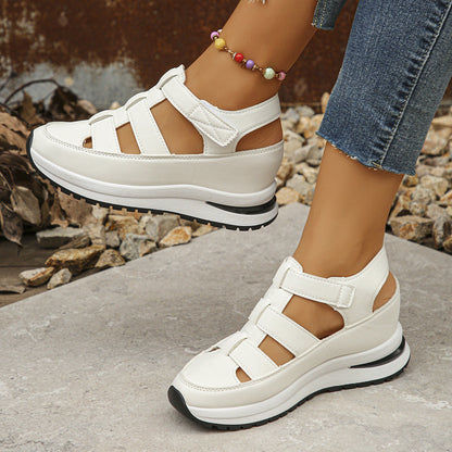 Susan – Sommer Wedge Baotou Hollow Atmungsaktive Schuhe für Damen