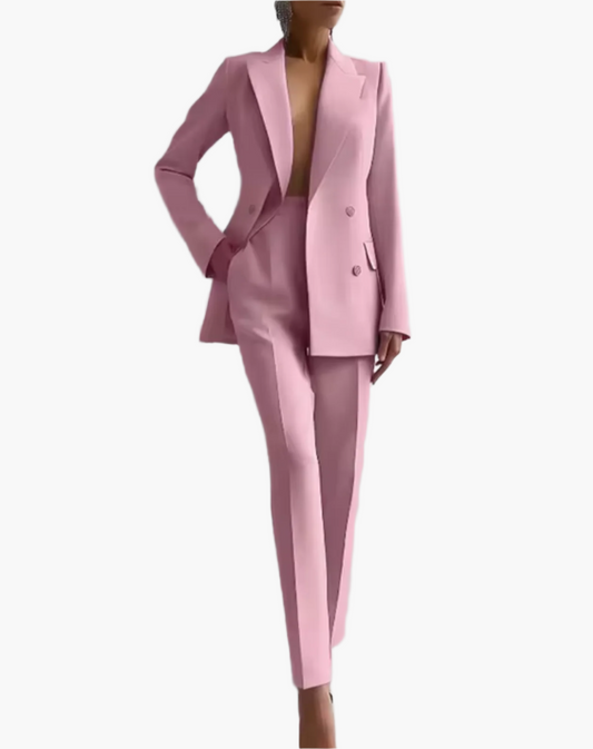 Damen Business Anzug Set – Elegantes Büro Outfit mit Blazer und Hose für stilvolle Looks
