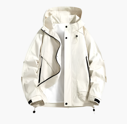 Herren Outdoor Windbreaker Jacke – Sportliche Übergangsjacke für Freizeit & Alltag