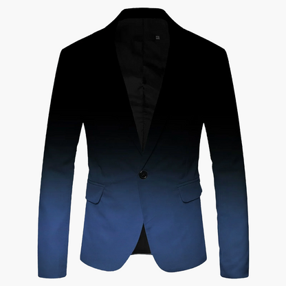 Men's Blazer Slim Fit Modern Business & Party Jacket – Stylish One-Button Jacket for Festive Occasions