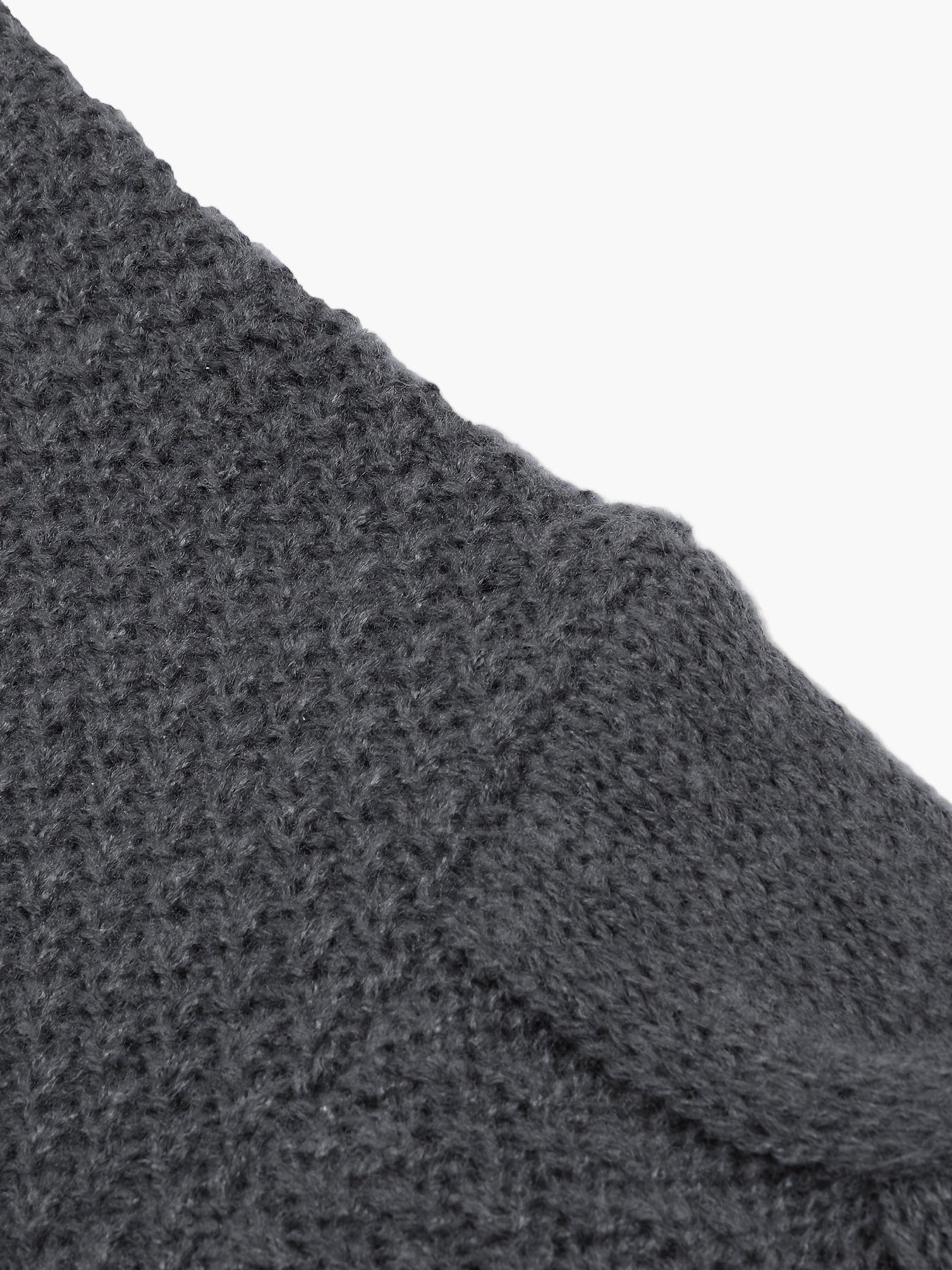 Men's knitted sweater in casual style with cable pattern – perfect for autumn and winter