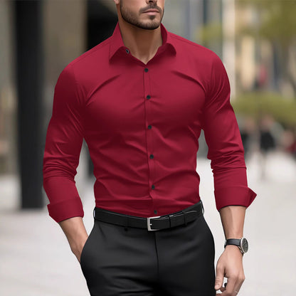 Andy – Casual men's shirt with long sleeves
