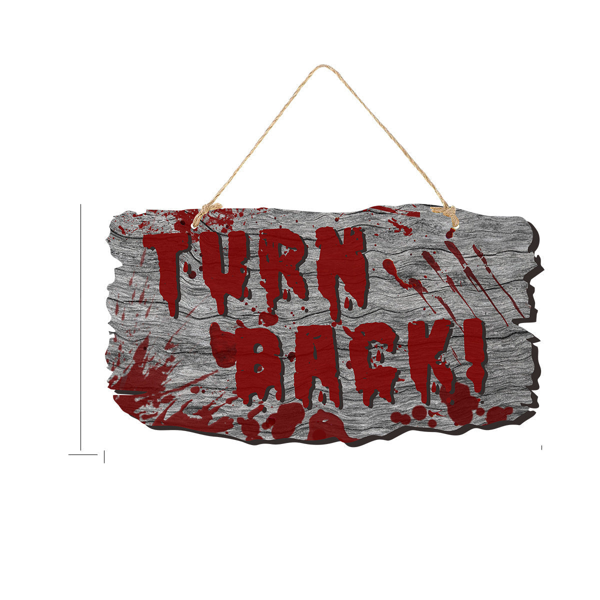 Halloween Door Signs Set – Creepy Decorations for Halloween Parties & Trick-or-Treat – Door Decoration for Adults and Children