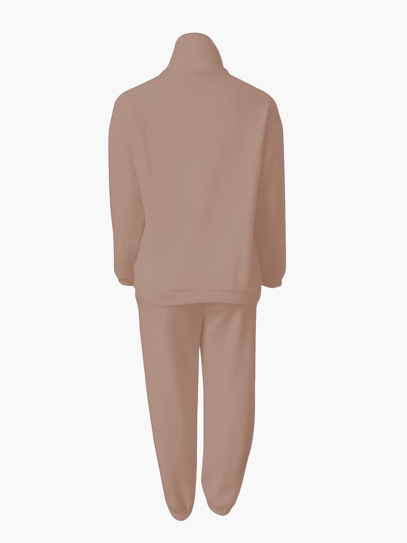 Damen Halbzip Sweatshirt mit Stehkragen – Lässiger Streetwear Pullover für Herbst und Winter