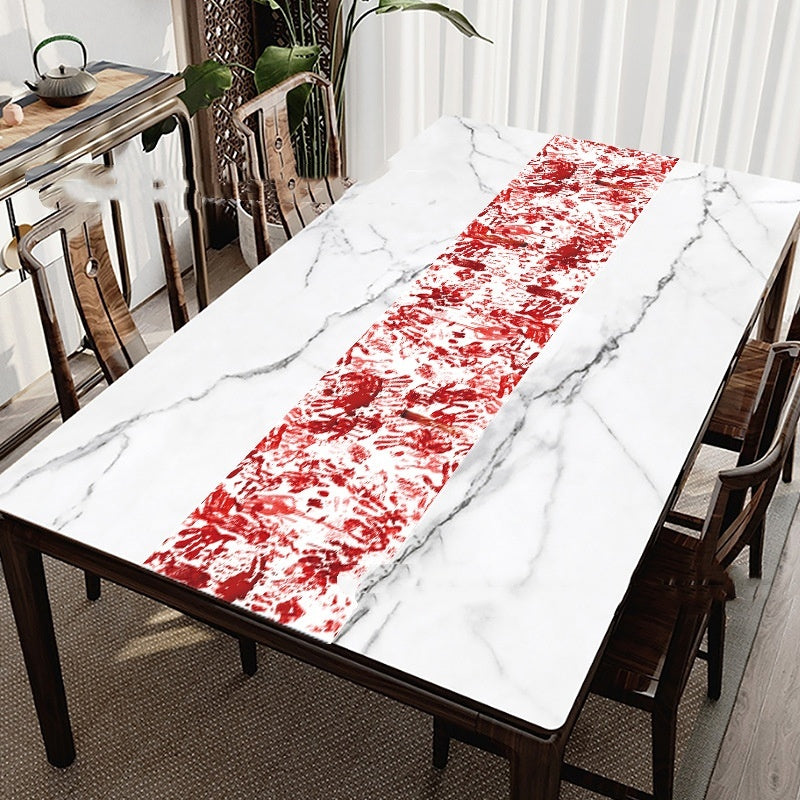 Halloween table runner for spooky table decoration – perfect for Halloween parties and spooky atmosphere