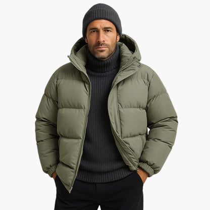 Men's Winter Parka Jacket – Urban Quilted Coat for Everyday & Outdoor