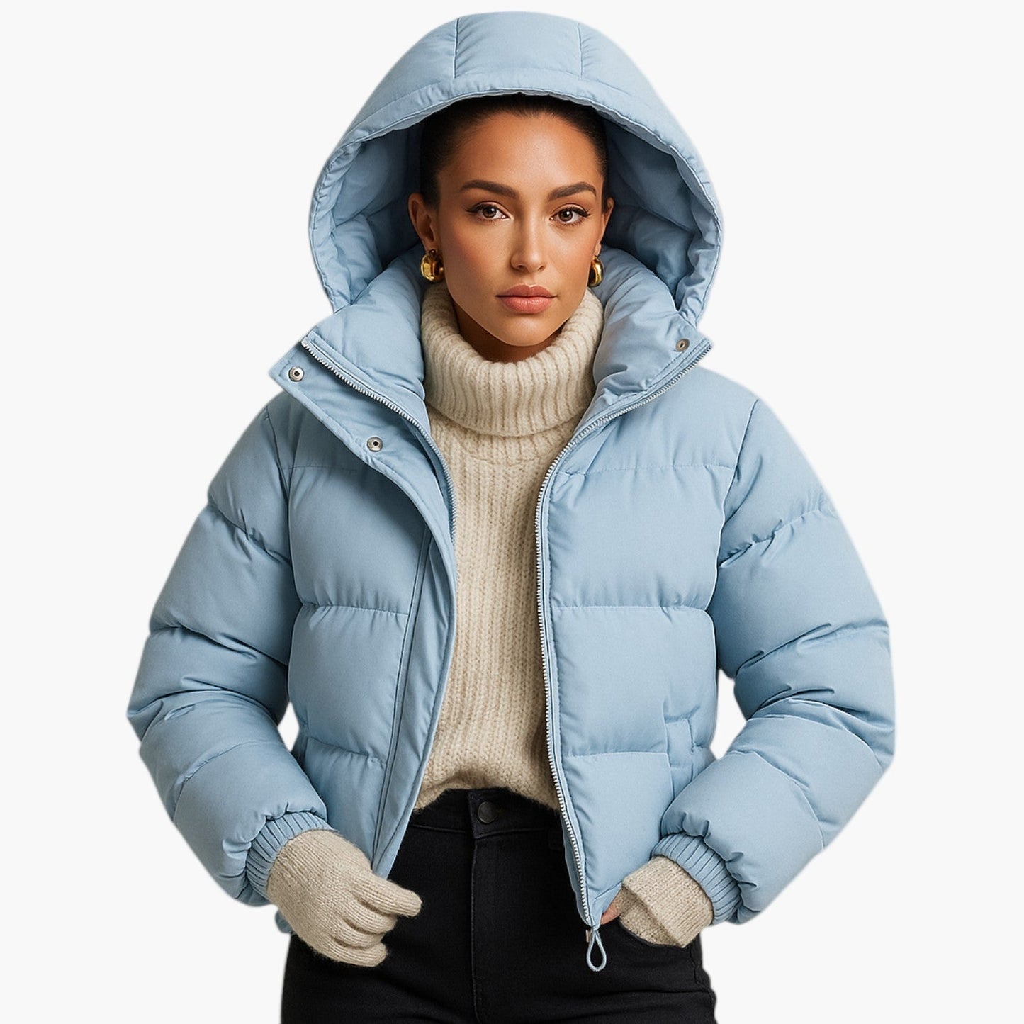 Men's Winter Parka Jacket – Urban Quilted Coat for Everyday & Outdoor