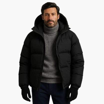 Men's Winter Parka Jacket – Urban Quilted Coat for Everyday & Outdoor