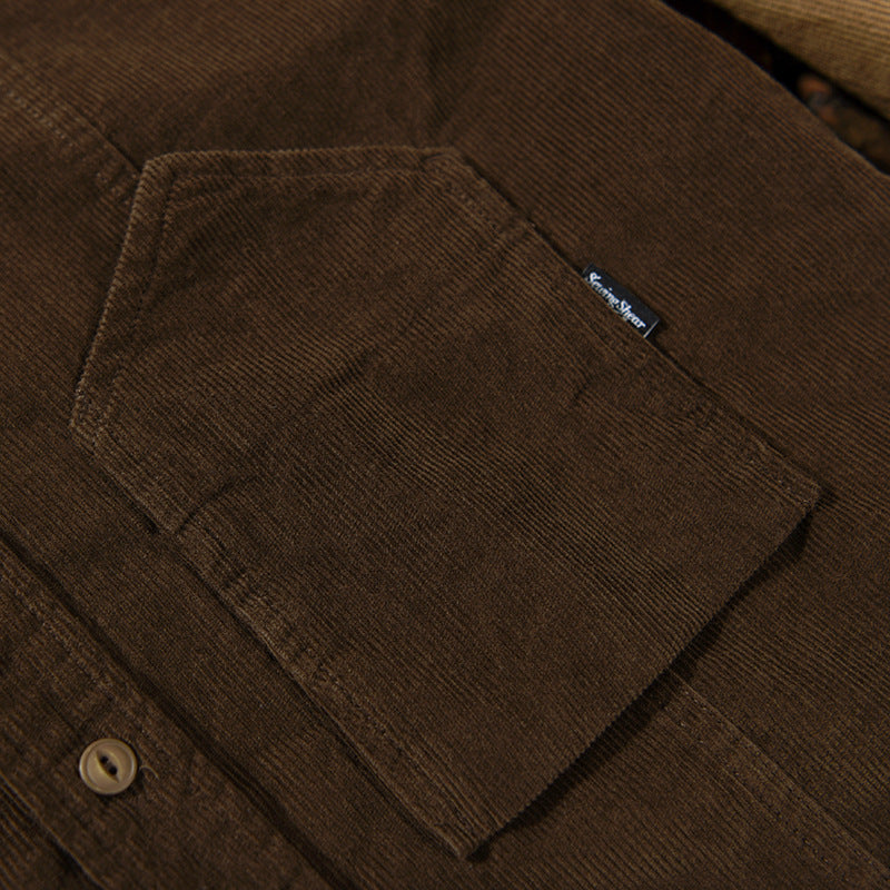 Bryan – Casual men's corduroy shirt