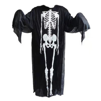 Halloween Children's Skeleton Costume – Spooky Outfit for Halloween Party & Trick-or-Treat