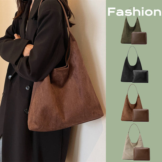 Emily – Schultertasche für Damen mit großem Fassungsvermögen in schlichtem Design