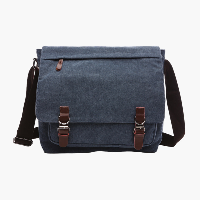 Men's Vintage Style Shoulder Bag – Everyday, Work & Leisure – Carlos Messenger Bag