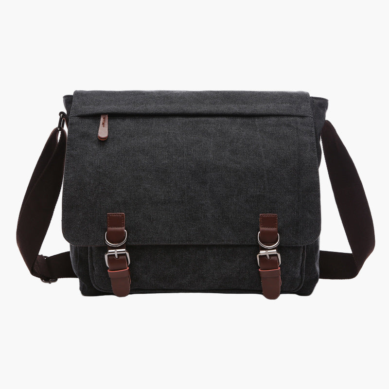 Men's Vintage Style Shoulder Bag – Everyday, Work & Leisure – Carlos Messenger Bag