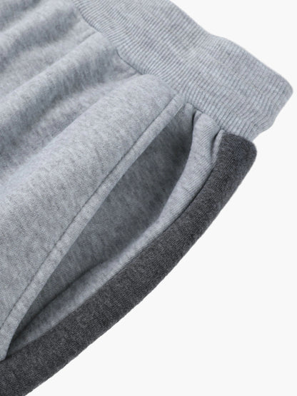 Herren Sportlicher Trainingsanzug Zweiteilig – Jogginganzug mit Kapuze für Alltag und Fitness