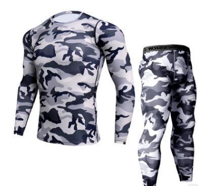 Tommy – Modische Herren-Camouflage-Hosen & T-Shirt Sets