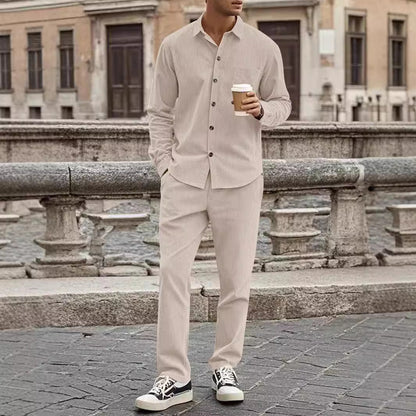 Tom – Lässiger Sportlicher Herren-Kombination mit Cardigan