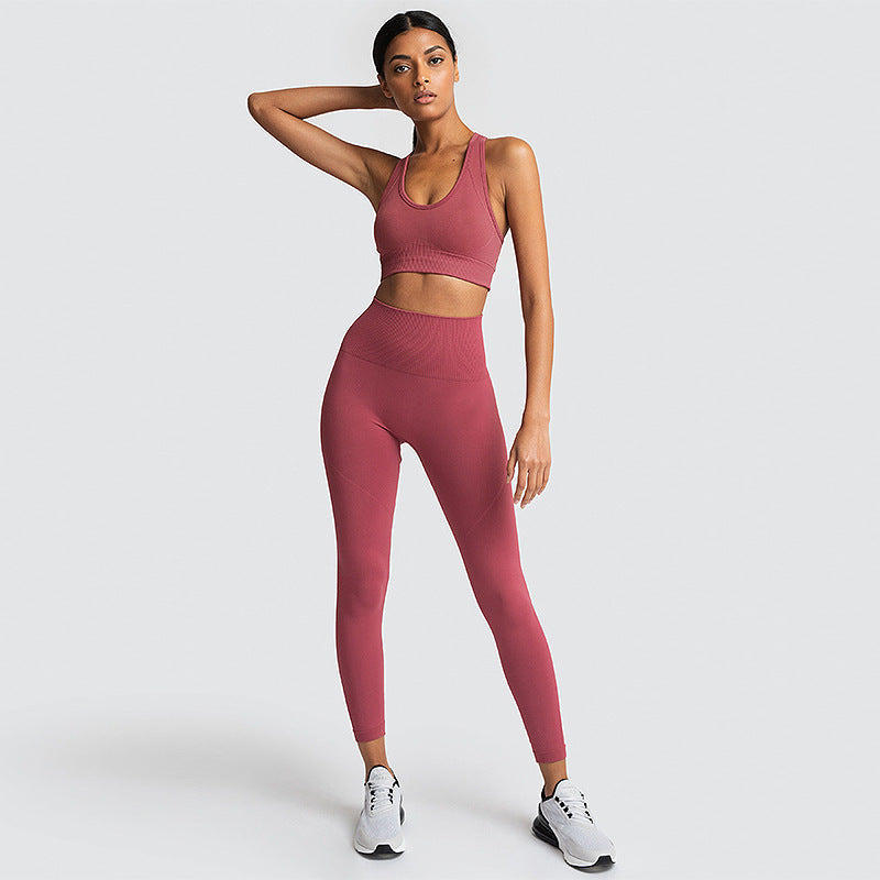 Shannon – Nahtloses Sportset aus Nylon für Frauen