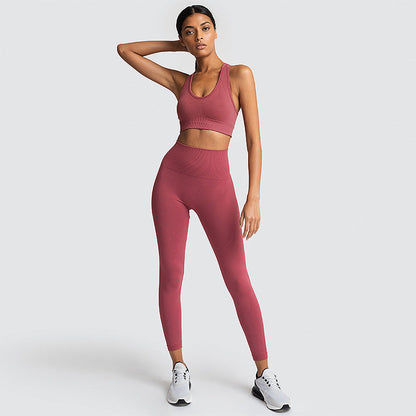 Shannon – Nahtloses Sportset aus Nylon für Frauen