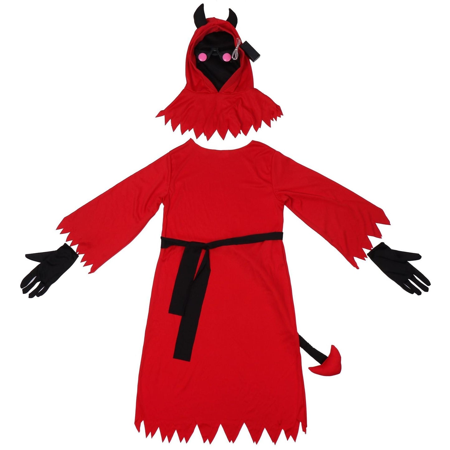 Children's Halloween Devil Costume – Spooky Demon Outfit for Boys & Girls – Perfect for Halloween Parties & Trick-or-Treat