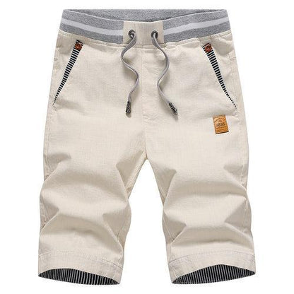 Men's casual shorts with drawstring – straight fit, sporty style, ideal for everyday and outdoor use
