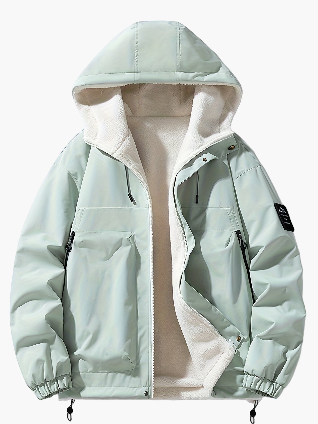 Herren Winterjacke mit Kapuze – Casual Streetwear Outdoorjacke