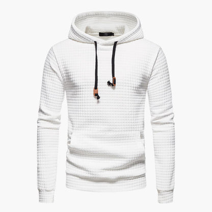 Herren Kapuzenpullover Kariert – Moderner Freizeit Hoodie mit Komfort und Stil