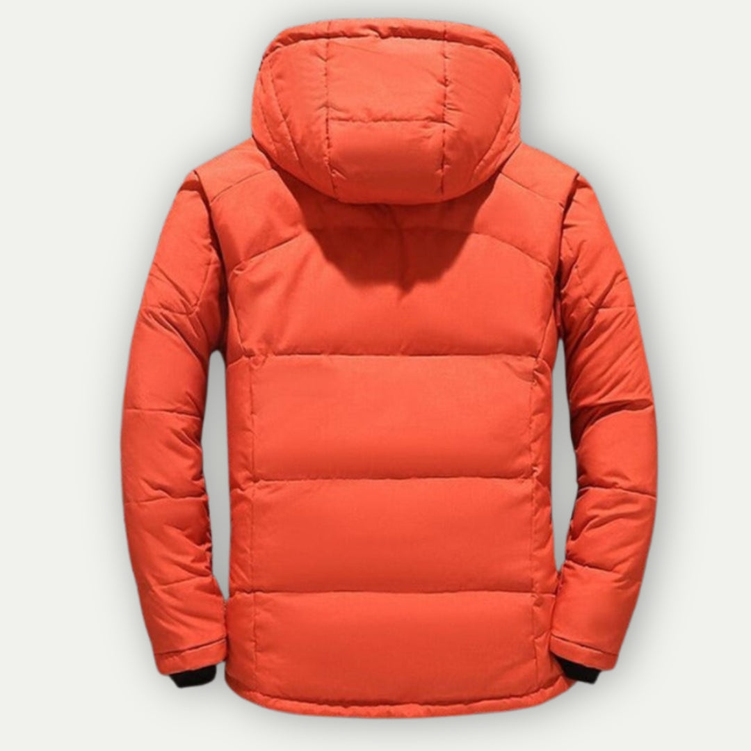Herren Winter Daunenjacke – Outdoor Warm & Modisch, Sportlicher Look, Vielseitig für Alltag und Freizeit