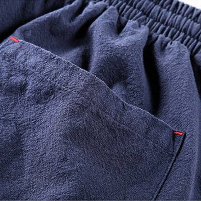 Men's casual pants in Japanese style – Comfortable jogging pants for everyday, travel & leisure