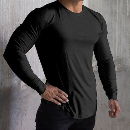 Gary – Langarm-T-Shirt für Herren im Sportstil mit schnelltrocknendem Material