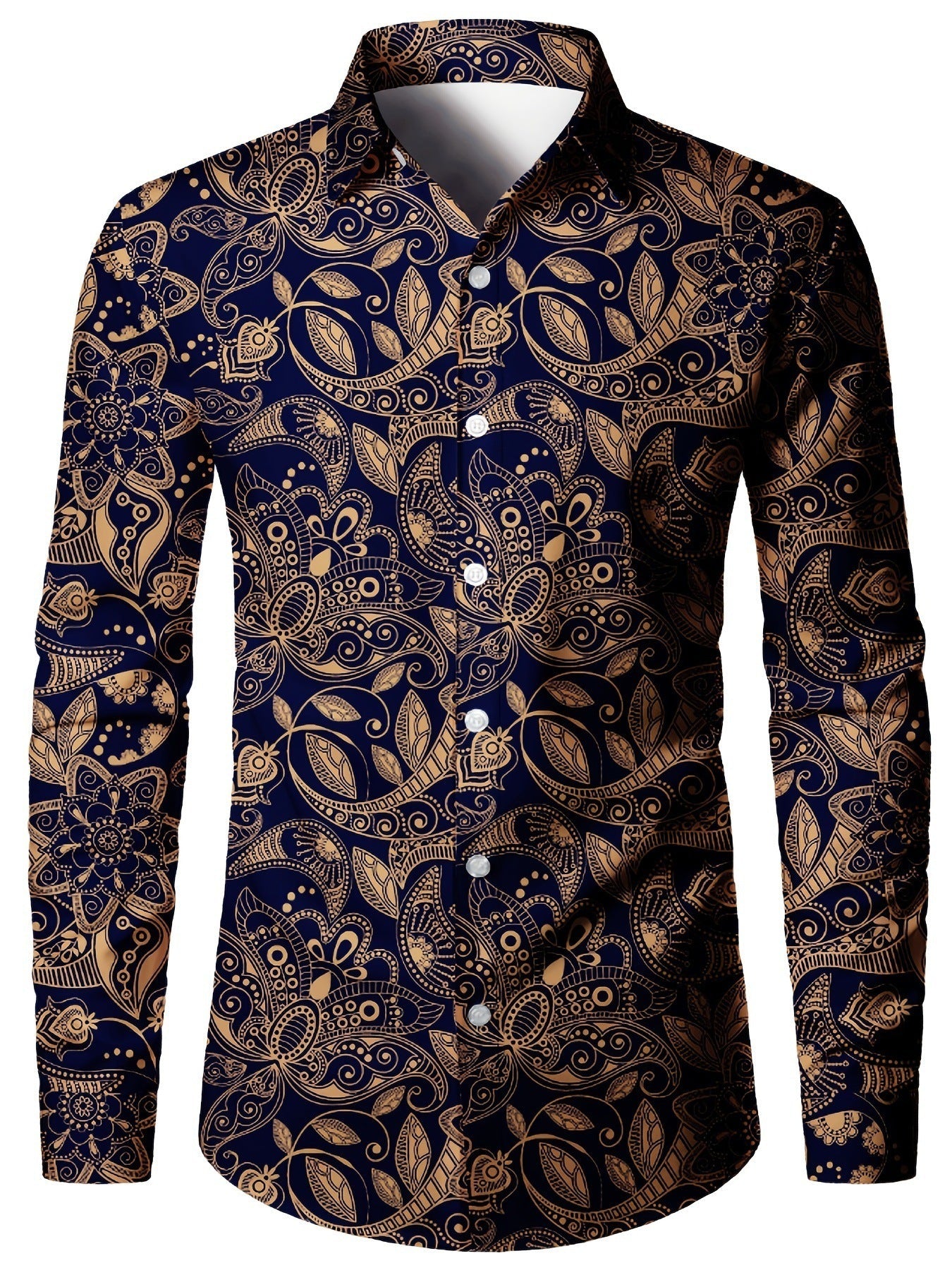 Tom – 3D digital print men's shirt in American style