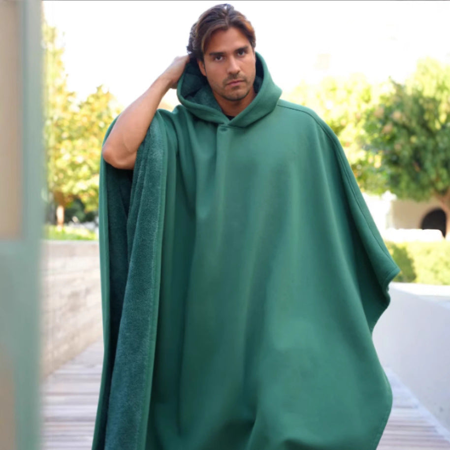 Damen Oversize Hoodie-Decke – Kuschelige Kapuzenponcho für Entspannung & Komfort