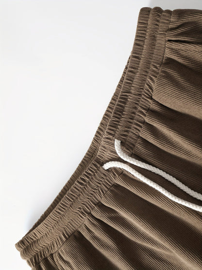 Men's Casual Suit Set – Sporty Street Style with Jacket and Jogging Pants, Ideal for Everyday and Leisure